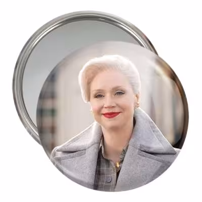 آینه جیبی خندالو مدل سریال ونزدی Wednesday کد 25222