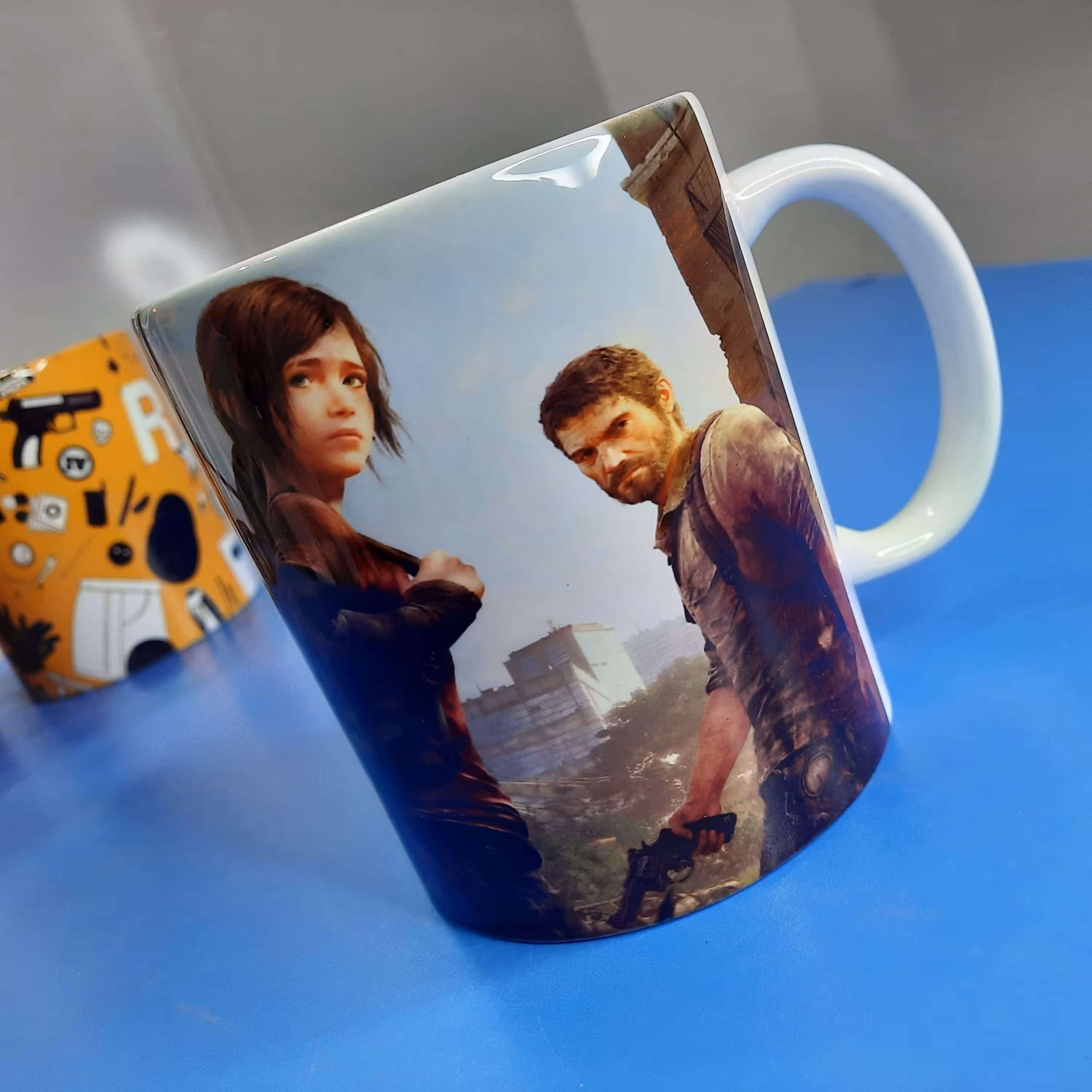 ماگ سفالی طرح بازی the last of us