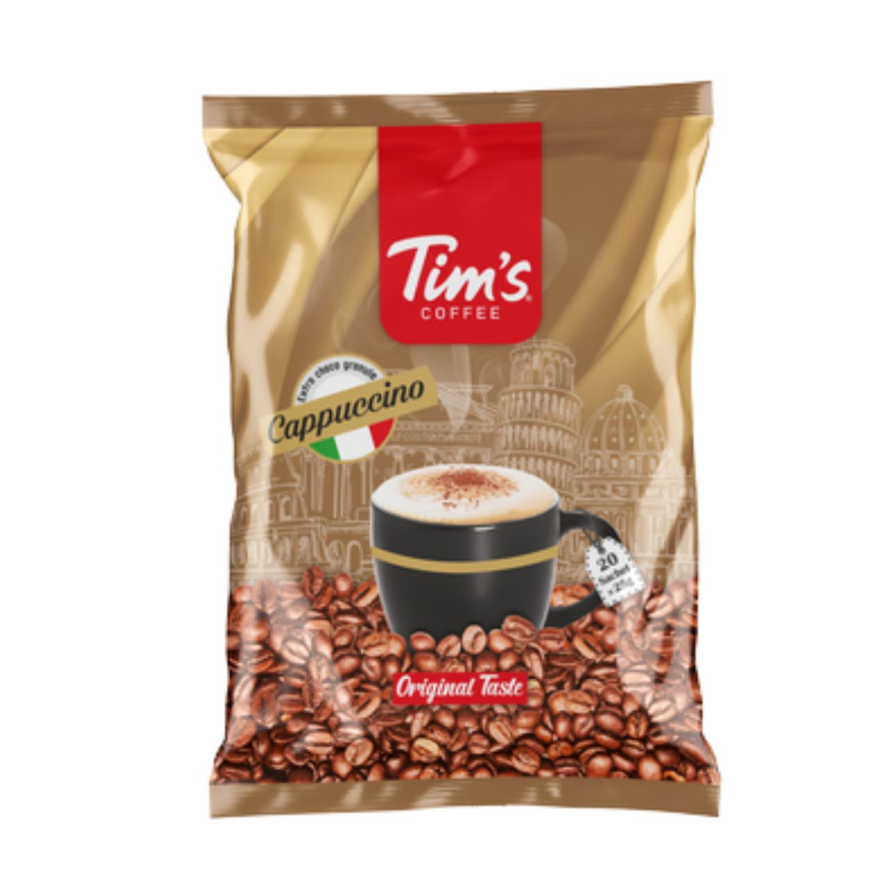 کاپوچینو تیمز 20 عددی tim’s