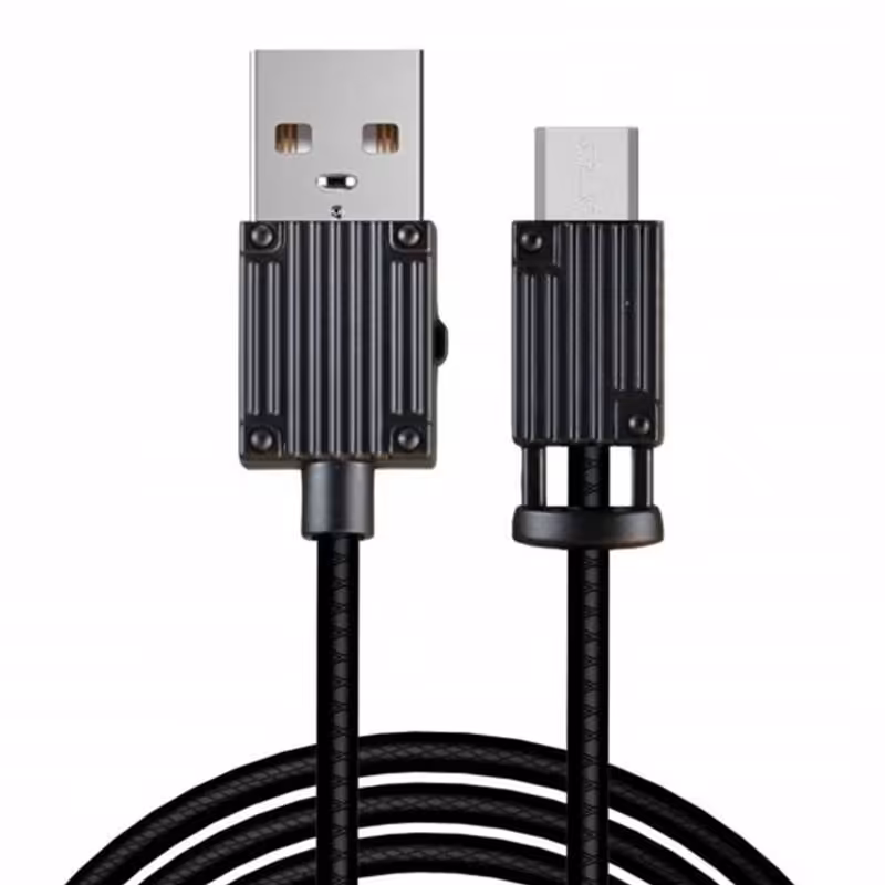 کابل تبدیل USB به usb-c کلومن مدل kd-20 طول 1 متر