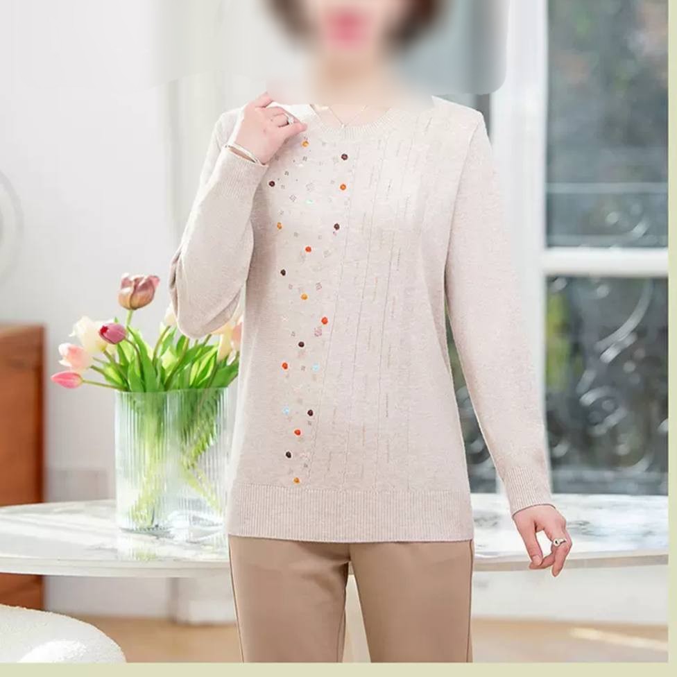 بلوز گپ وارداتی طرح دار شیک