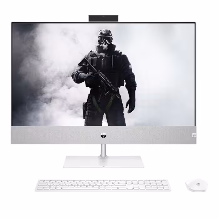 کامپیوتر All In One اچ پی 27 اینچ مدل Pavilion 27 CA1055t - A پردازنده Core i7 12700T رم 16GB حافظه 1TB SSD گرافیک 4GB RTX 3050