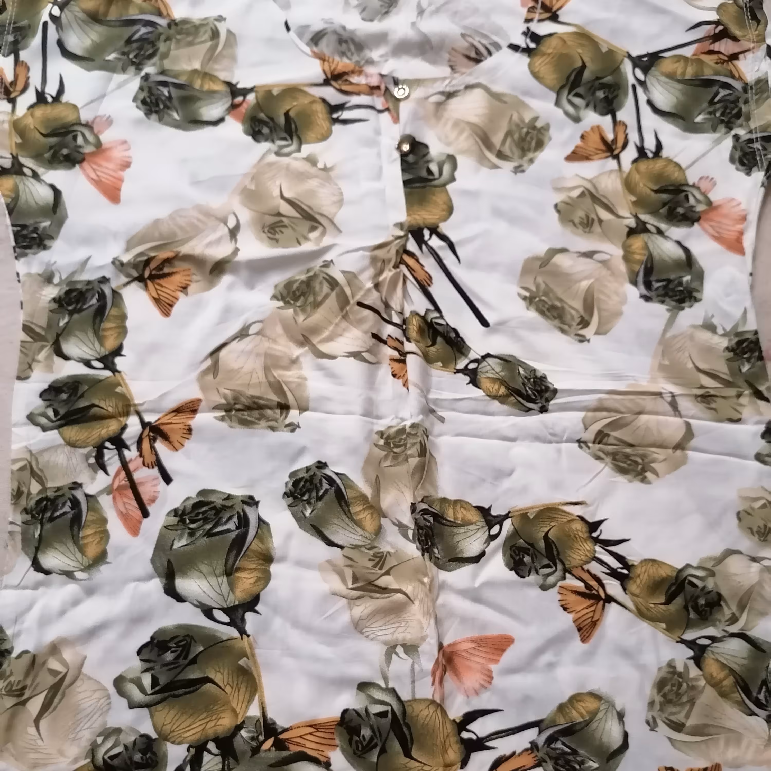 تیشرت نخی طرح دار