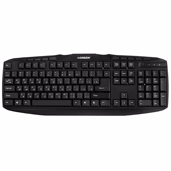 کیبورد گرین مدل GK-302 با حروف فارسی