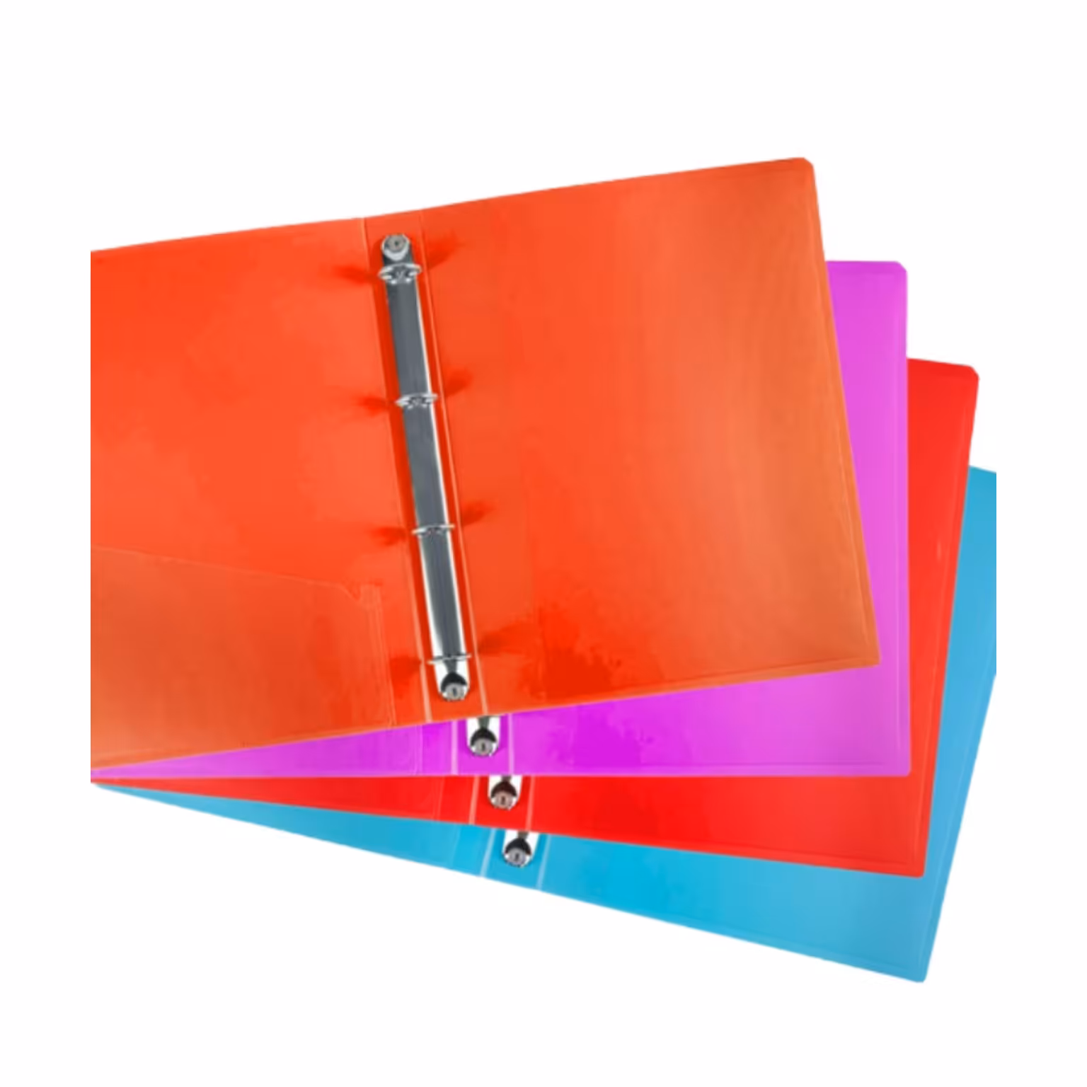 کلاسور 4حلقه آ4 جلد طلقی