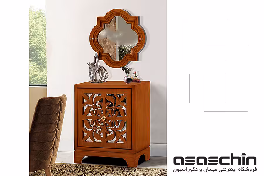 میز کنسول و آینه پاریس