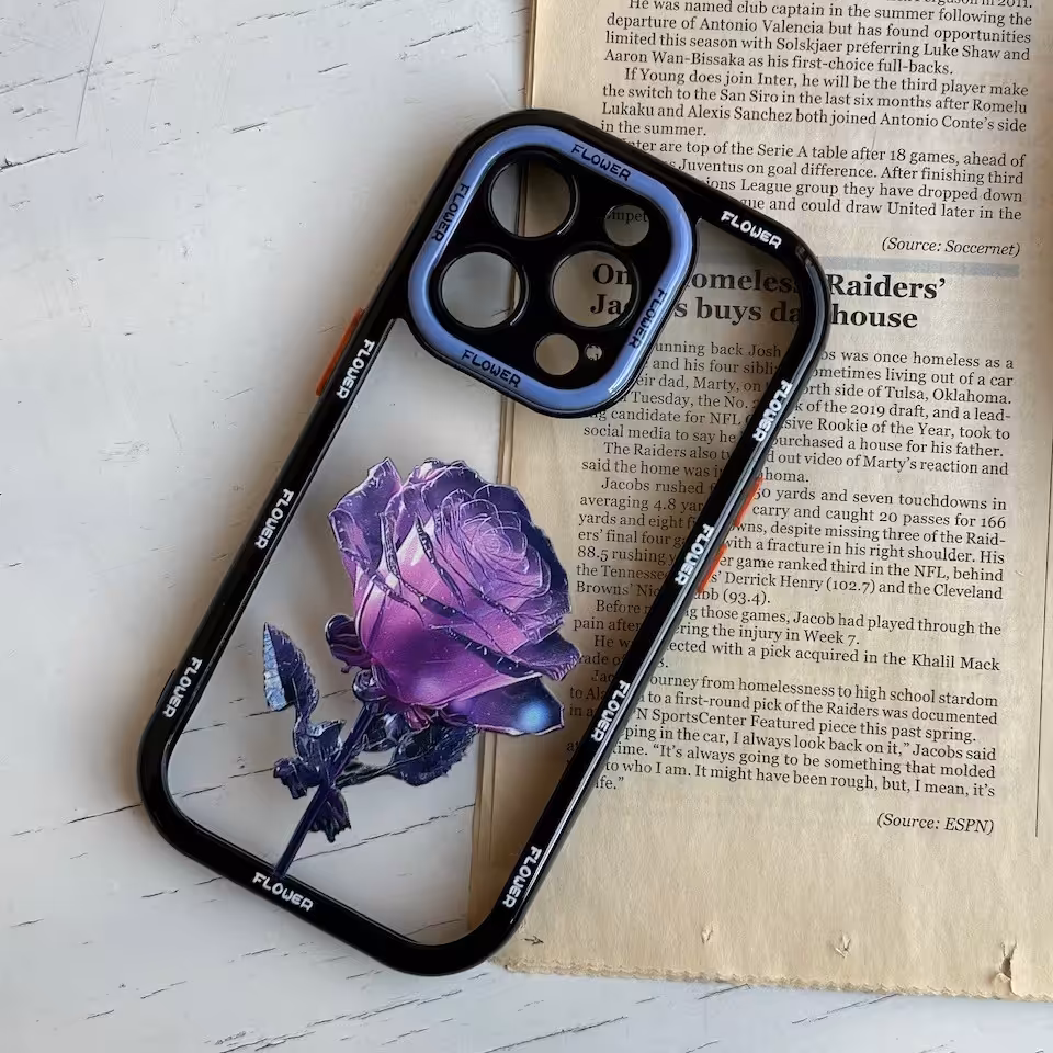 قاب رز بنفش برای آیفون سری 11 تا 14 پرومکس