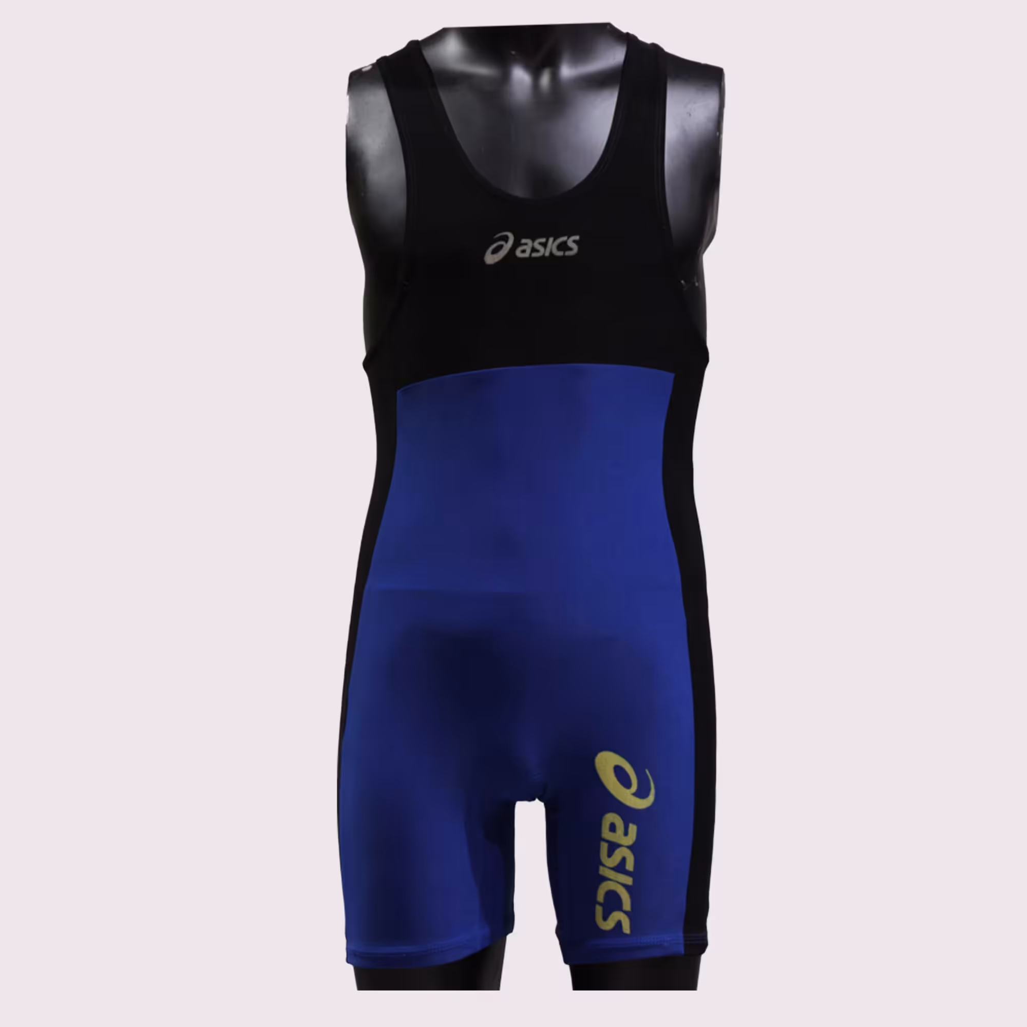 دوبنده کشتی ASICS رنگ آبی مشکی