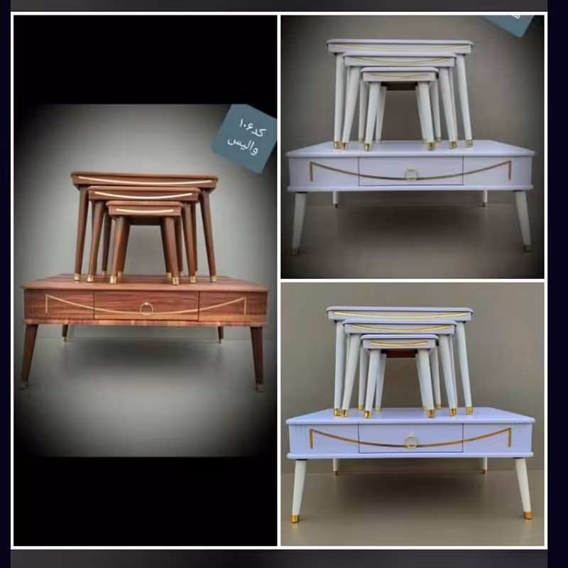 جلو مبلی عسلی طرح لبخند ( ارسال به عهده مشتری پسکرایه )