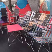 صندلی مسافرتی تاشو 7 فنره