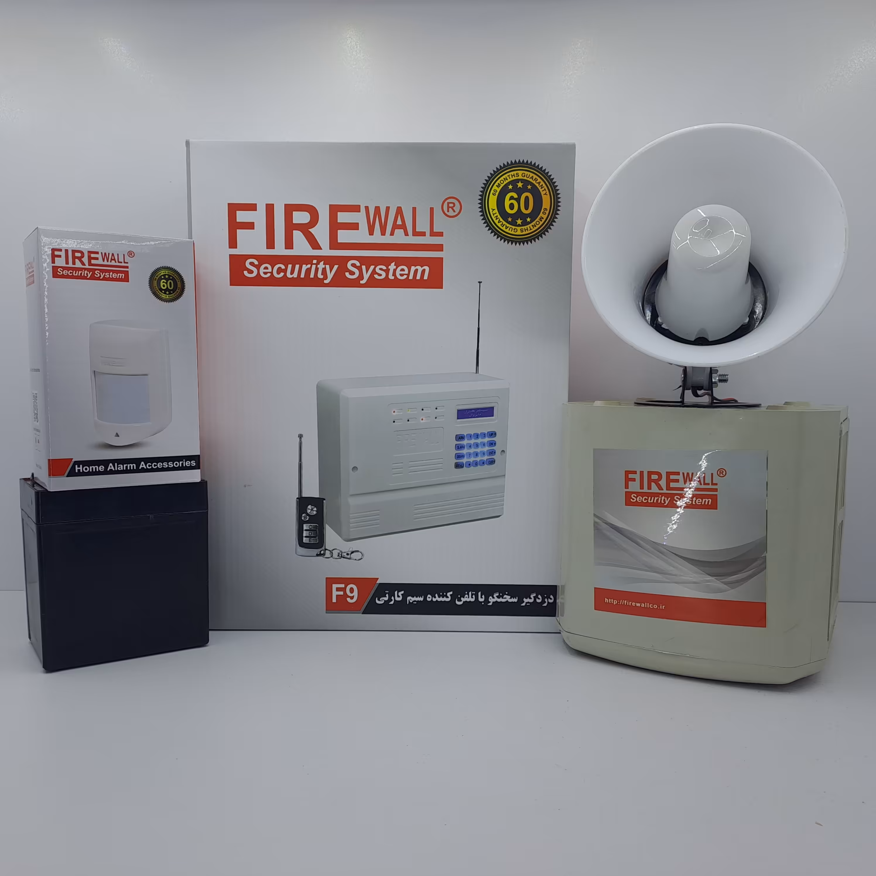 پک دزدگیر سیم کارتی فایروال با 60 ماه گارانتی فعال کد 1001