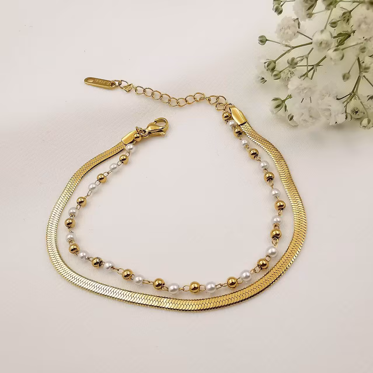 دستبند استیل کد 07