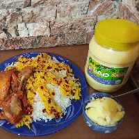 روغن حیوانی گاوی  وزن یک کیلو گرم  100درصد خالص  کیفیت تضمینی
