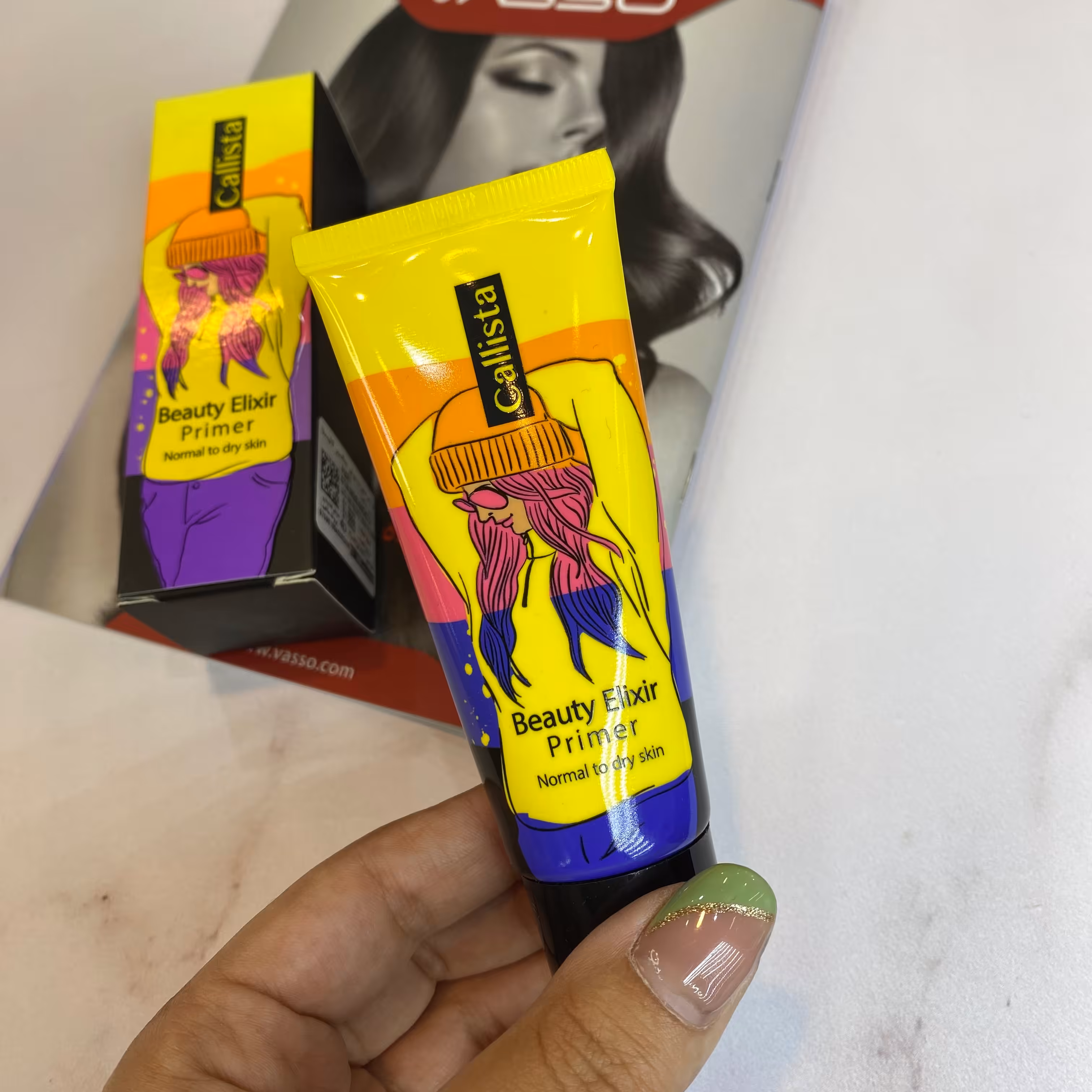 پرایمر بیوتی الیکسیر مناسب پوست نرمال تا خشک کالیستا