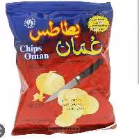 چیپس معروف عمان بسته 50 عددی