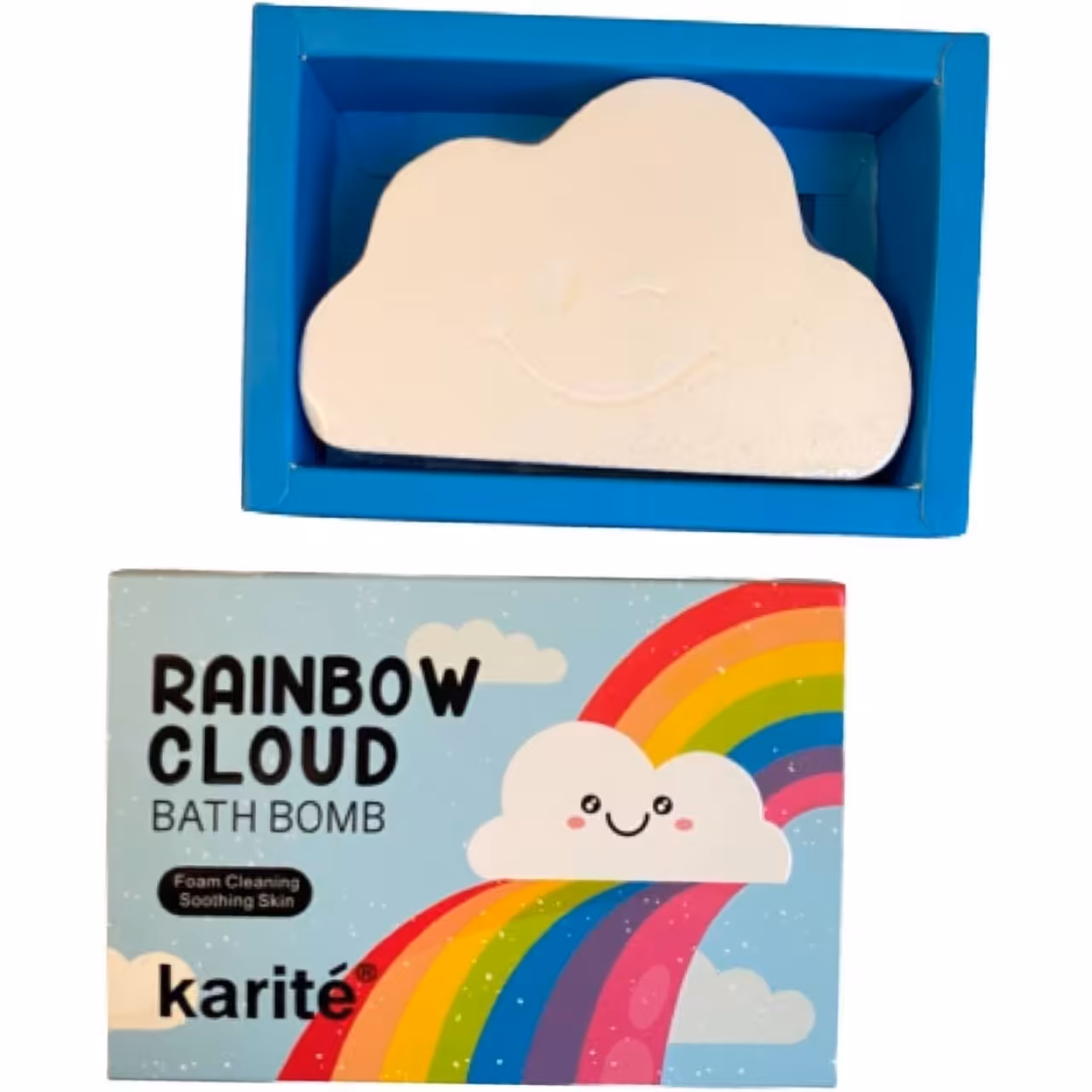 کوکتل حمام کاریته مدل ابر رنگین کمانی حجم 130 گرم