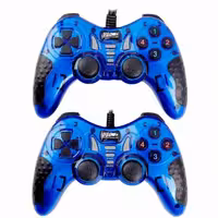 دسته بازی دوبل شوکدار فانتزی مدل USB-606