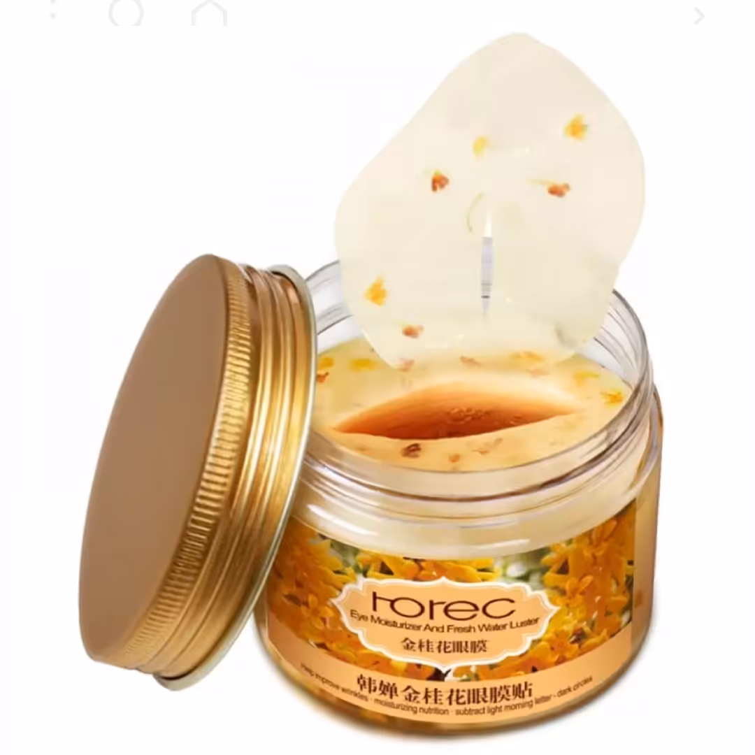 پچ دور چشم عصاره گل اسمانتوس رورک 80 عدد(پچ کاسه ای زیر چشم)