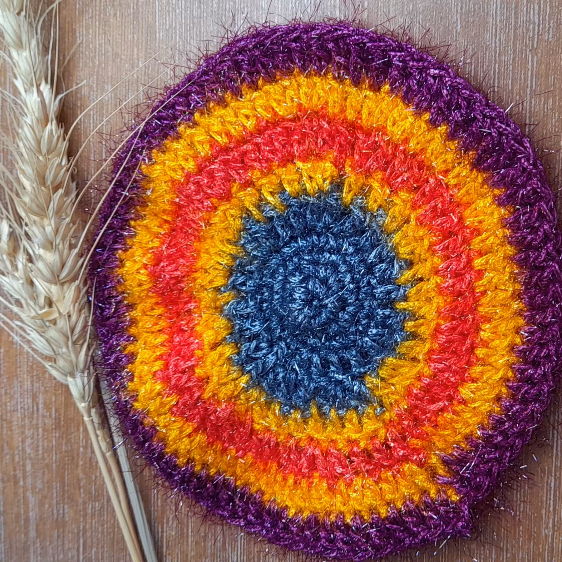 اسکاچ رنگی ظریف بافت سایز  بزرگ 