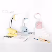 چراغ مطالعه گیر دار طرح حیوانات