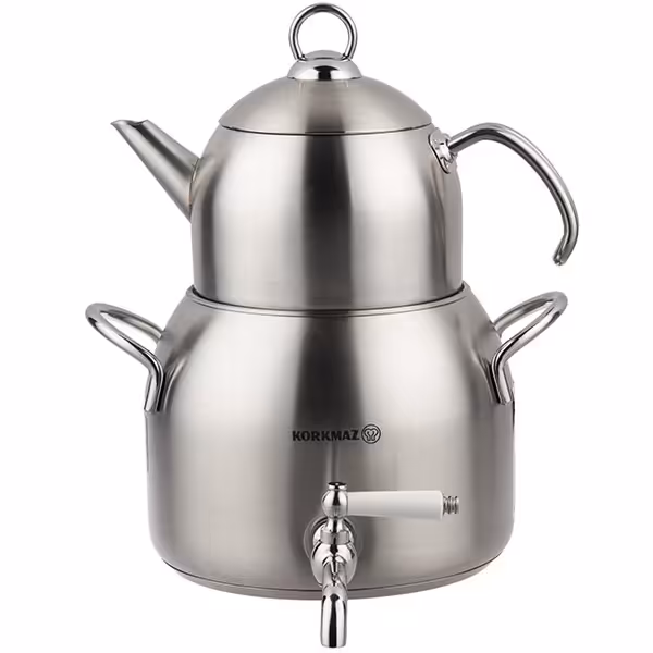 کتری و قوری شیردار کرکماز مدل Luna Platinium کد A033