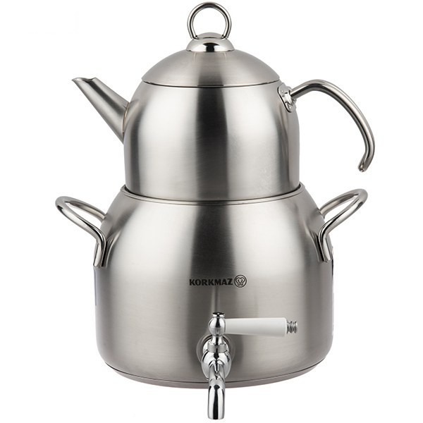 کتری و قوری شیردار کرکماز مدل Luna Platinium کد A033