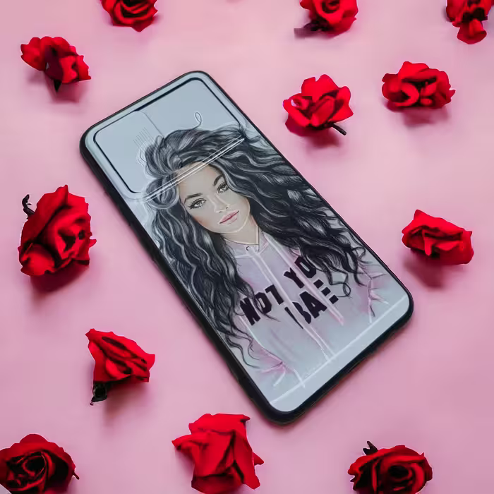 قاب طرحدار ژله ای محافظ لنز دار کشویی دخترانه مناسب برای گوشی موبایل Samsung Galaxy A32 4G