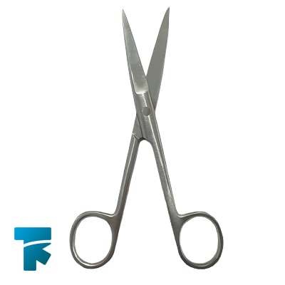 خرید قیچی جراحی دو سر تیز ✴️ در اندازه های مختلف - تبیکال