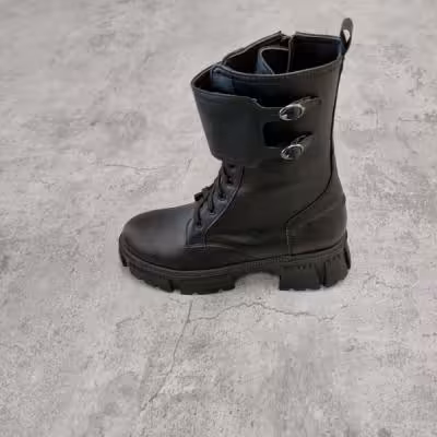 بوت زنانه مدل گوچی ساق بلند(رنگ مشکی)