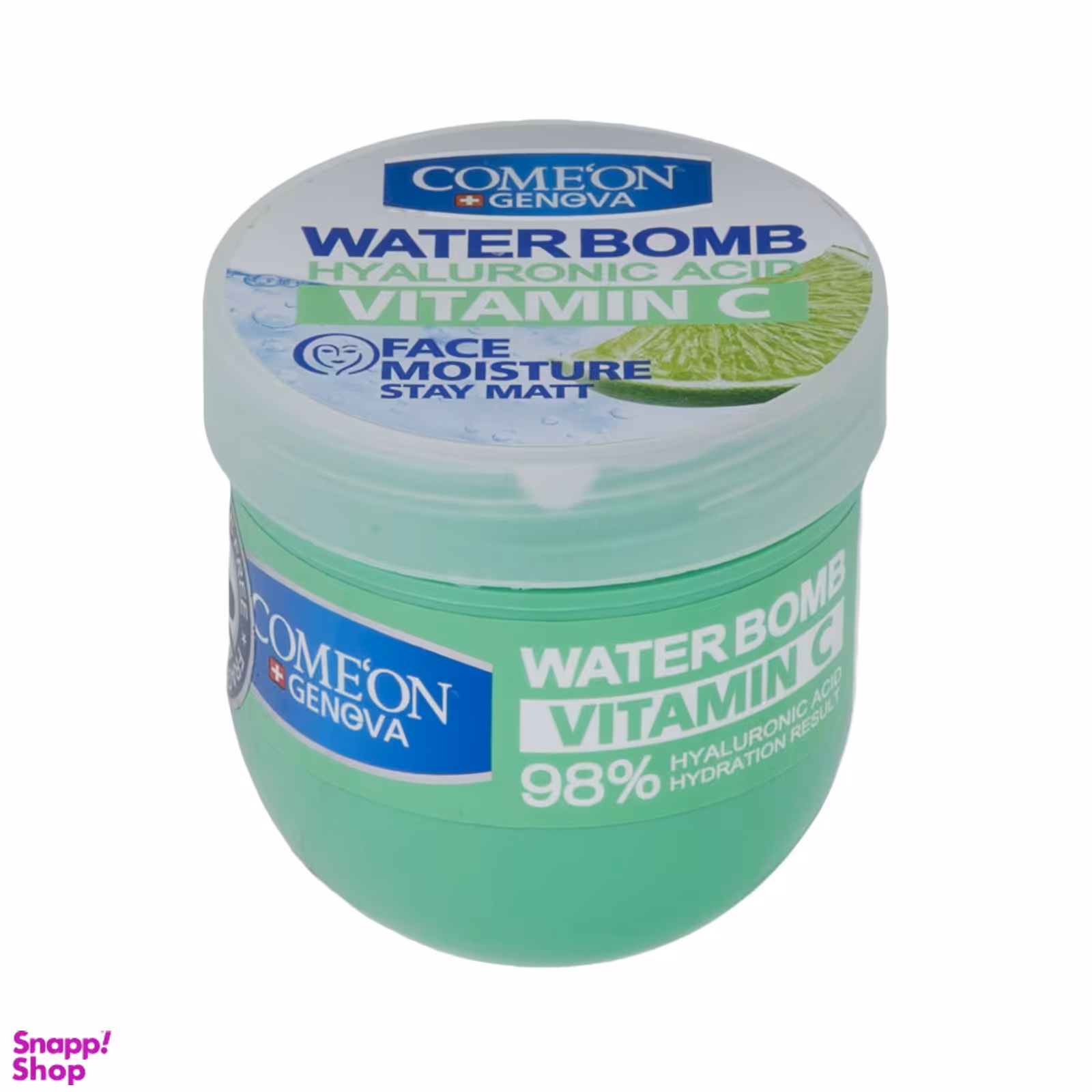 کرم آبرسان کامان (Comeon) سری واتر بمب مدل Vitamin C حجم 200 میلی لیتر