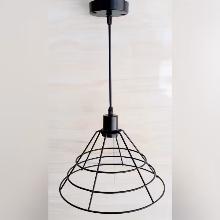 لوستر تک شعله طرح مخروطی