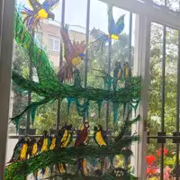 ویترای روی شیشه و بلور