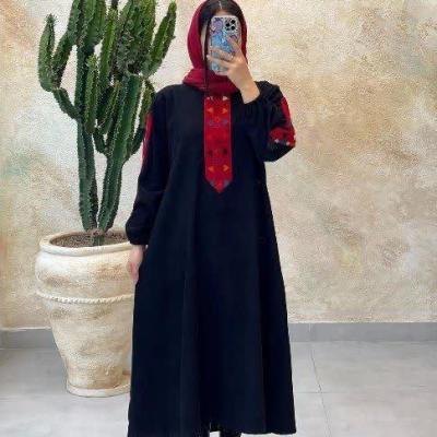 پیراهن مهمانی زنانه الیاف جنس محصول بابوس خرجکار ترمه مدل کفتان سنتی
