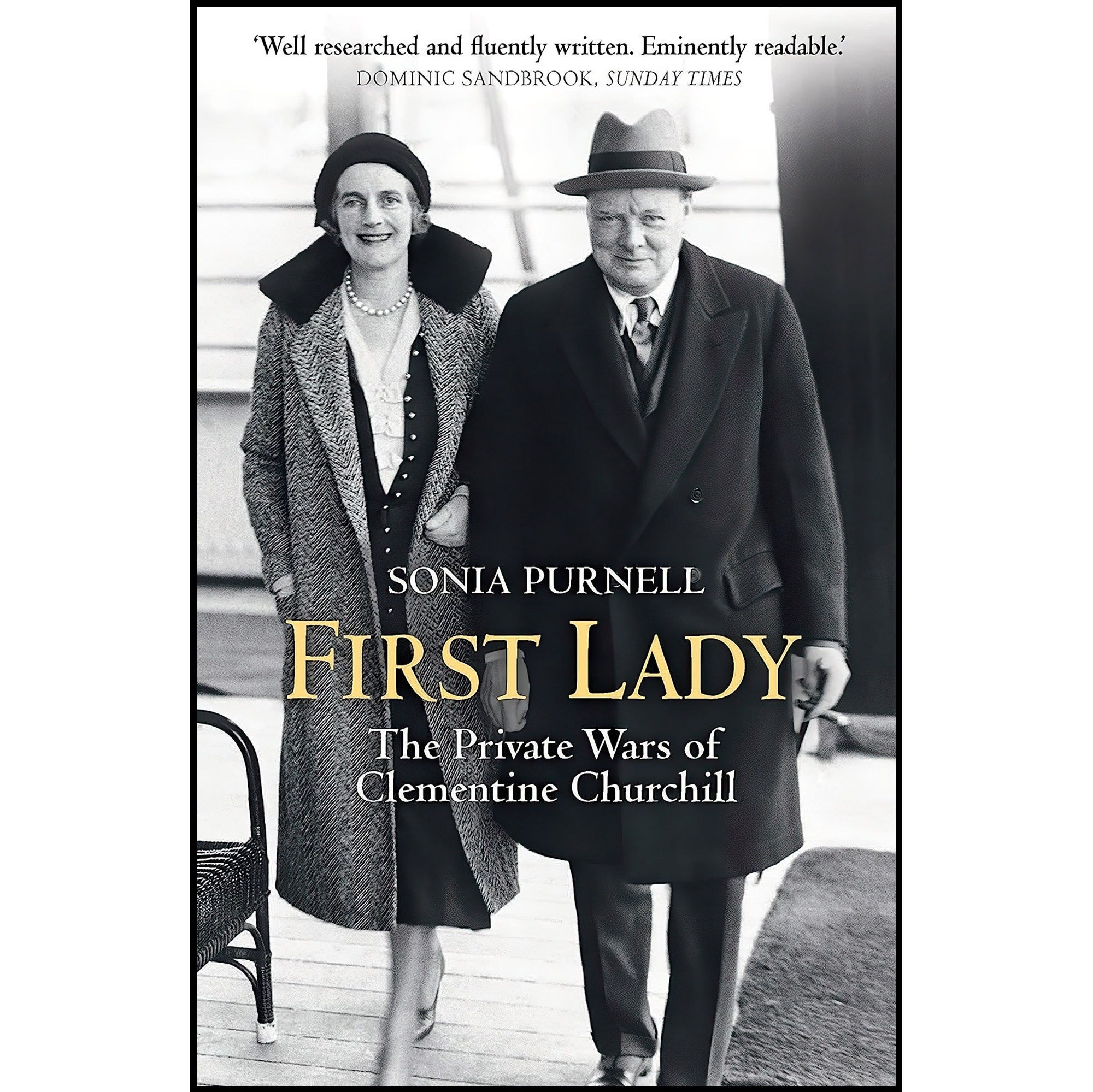 کتاب زبان اصلی First Lady اثر Sonia Purnell انتشارات Aurum Press