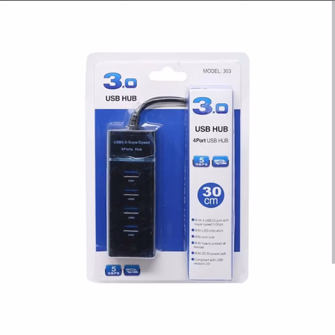 هاب USB3.0 چهار پورت