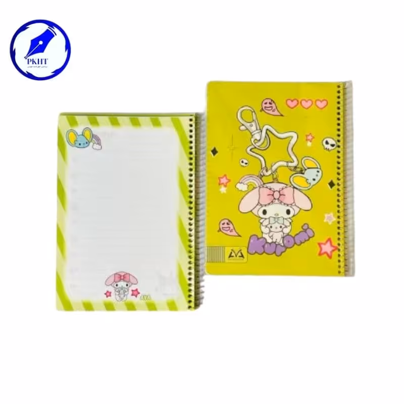 دفتر 40 برگ حاشیه دار کرومی