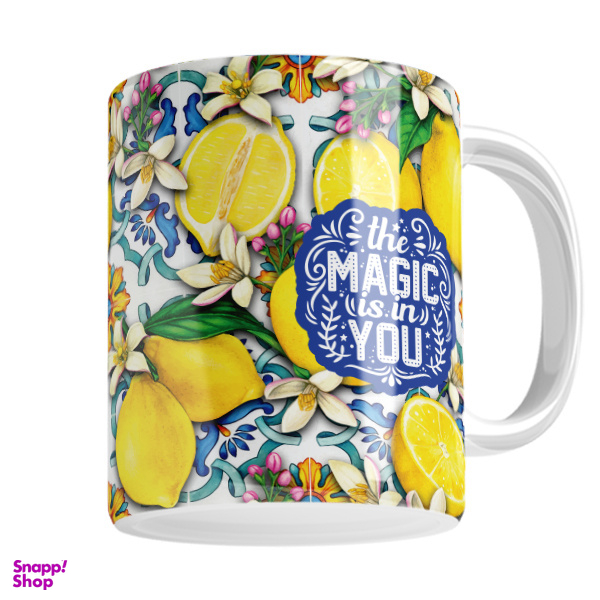 ماگ مدل جمله انگیزشی طرح Lemon