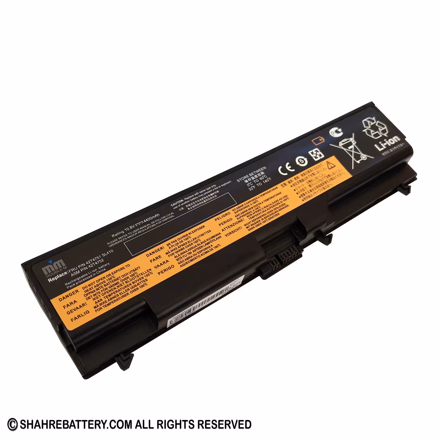 باتری اورجینال لپ تاپ لنوو Lenovo ThinkPad SL410 SL510 42T4793
