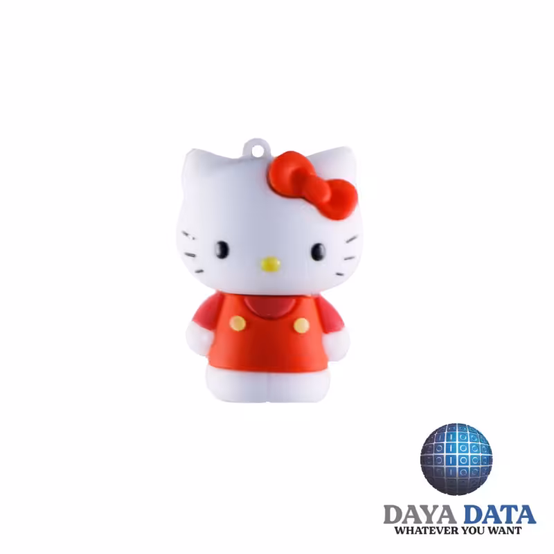 فلش مموری فانتزی دایا دیتا کیتی مدلPC1032-17 ظرفیت32GB-USB2 رنگ قرمز 