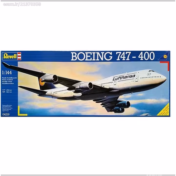 کیت ماکت هواپیمای BOEING 747-400 مقیاس 144
