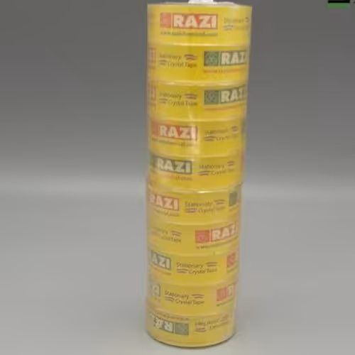 چسب نواری رازی 1 رل 10 تایی