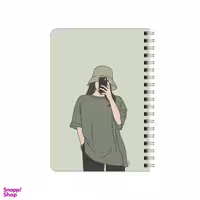 دفترچه یادداشت ۸۰ برگ بامبیلیپ مدل سلفی با استایل سفر کد 9290899