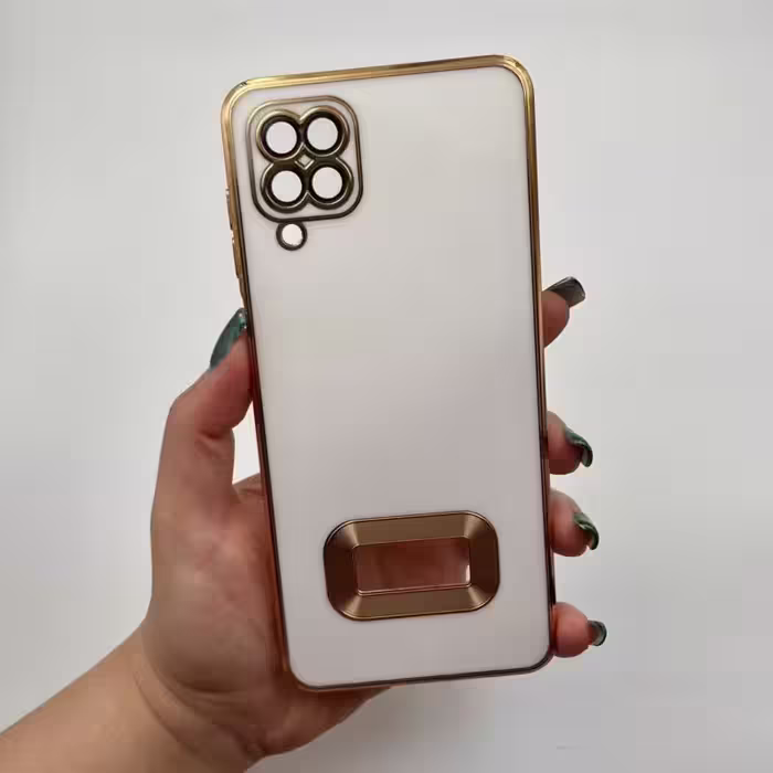 قاب گوشی Galaxy A12 - Galaxy M12 - Galaxy F12 سامسونگ ژله ای سفید کد 71586