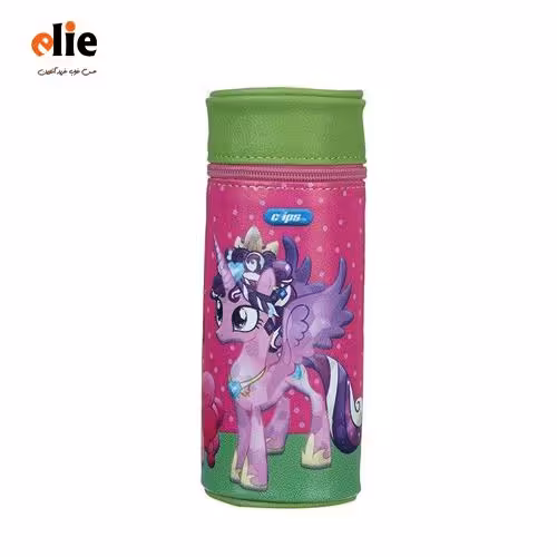 جامدادی استوانه کلیپس طرح پونی