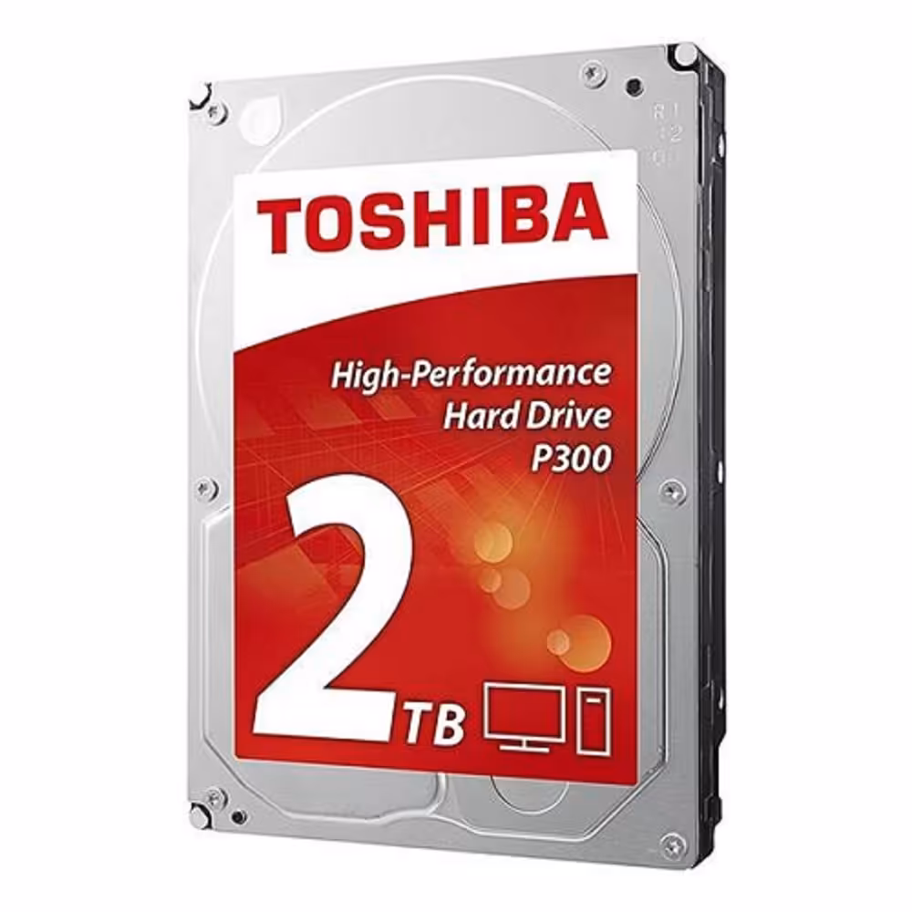 هارد دیسک اینترنال توشیبا مدل P300 HDWD120 ظرفیت 2 ترابایت