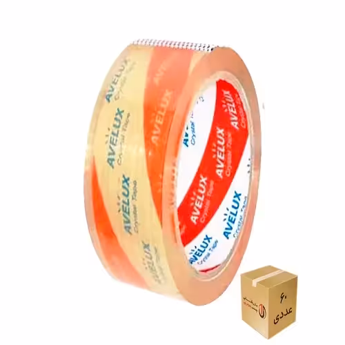 چسب پهن 90یارد کریستال اولوکس