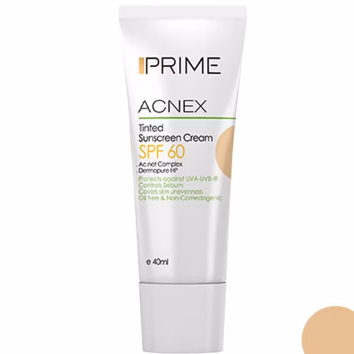 پرایم ضد آفتاب ضد جوش لایت بژ