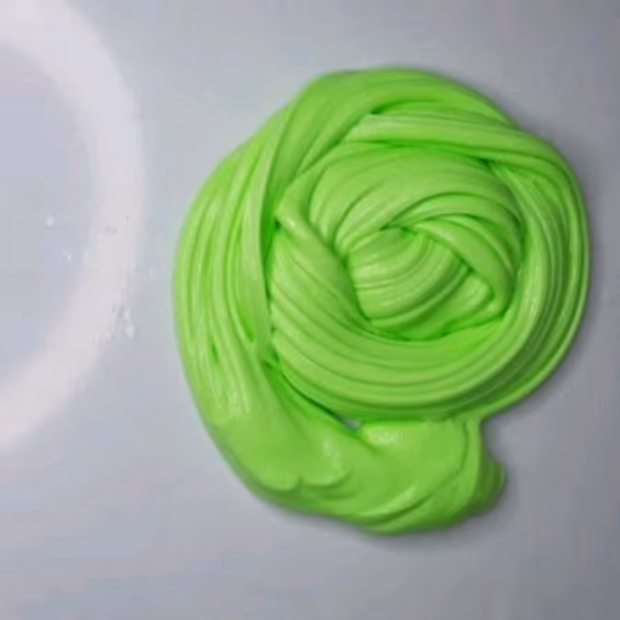 اسلایم 1 کیلویی سبز خامه ای