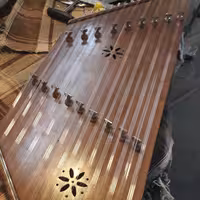 سنتور حرفه ای تازه ساخت،چوب گردو،همراه کیف و آچارکوک