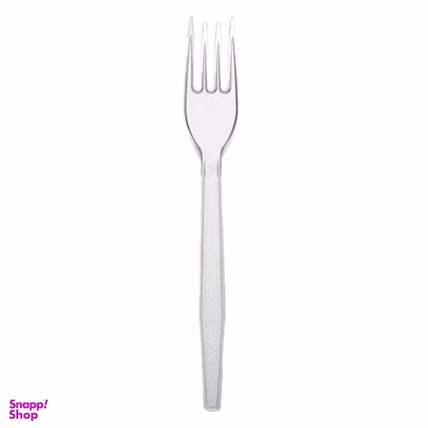 چنگال یکبار مصرف مدل کارن بسته 100 عددی